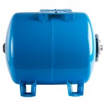 Гидроаккумулятор STOUT 50л горизонтальный (цвет синий)