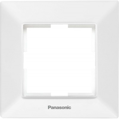 Рамка 1-постовая белая Аркадия Слим  WNTF08012WH-BY Panasonic