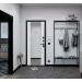 Купить Дверь металлическая 7,5 см Флорида Зеркало 960*2050 левая в Десногорске в Интернет-магазине Remont Doma