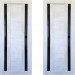 Дверное полотно экошпон Катрин 4 бетон светлый ПО-600 черное стекло купить в Десногорске