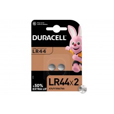 Батарейка щелочная DURACELL LR44 (L1154 AG13 A76) 1,5В упак 2шт