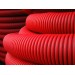 Купить Труба гофрированная 25 красная RU-СТ (внутренний диаметр 19 мм, 50м) в Десногорске в Интернет-магазине Remont Doma