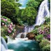 Декоративное панно Цветущий водопад 196х201 (6 листов) купить в Десногорске