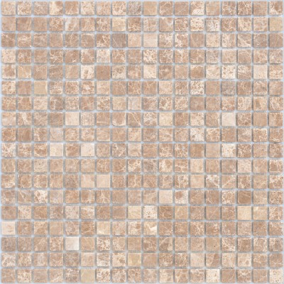 Мозаика из стекла и натурального камня Emperador Light MAT 15x15х4 (305x305)