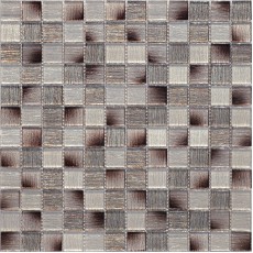 Мозаика из стекла и натурального камня Copper Patchwork 23x23х4 (298*298)