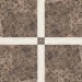 Плитка напольная Ида GP коричневый 41,8х41,8 Под мрамор- Каталог Remont Doma