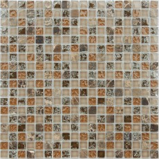 Мозаика из стекла и натурального камня Klondike 15*15*8 (305*305) мм