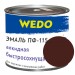 Эмаль ПФ-115 "WEDO" шоколадный 1,8 кг: цены, описания, отзывы в Десногорске