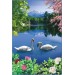 Купить Декоративное панно Лебединое озеро 134х196 (4л) в Десногорске в Интернет-магазине Remont Doma