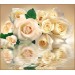 Декоративное панно VIP Белые розы 294х260 (12л) , цена – купить в Десногорске
