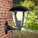 Садово-парковый светильник НБУ 07-40-003 Дели 1 черный 6 гранный настенный IP44 Е27 max40Вт - купить по низкой цене | Remont Doma