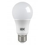 Лампа светодиодная Eco 15Вт A60 грушевидная 230В 6500К хол.бел. E27 IEK LLE-A60-15-230-65-E27