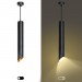 Купить Светильник подвесной (подвес) PL 17 BK MR16/GU10, черный, потолочный, цилиндр в Десногорске в Интернет-магазине Remont Doma