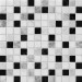 Панель ПВХ камень Мрамор черно-белая плитка 0,3 мм - купить по низкой цене | Remont Doma
