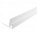 F-профиль ПВХ "Идеал" Белый глянцевый 001-G, 8 мм, 3,0 м: цены, описания, отзывы в Десногорске