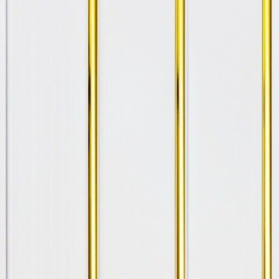 Панель ПВХ 3 секции золото 0050 (0,24*3м) 8 мм Панели ПВХ пластиковые- Каталог Remont Doma