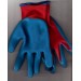 Купить Перчатки нейлоновые  с рифленым латексным  покрытием (красно-синий) в Десногорске в Интернет-магазине Remont Doma
