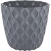Горшок для цветов InGreen Wave 0,65 л серый IG650010026- купить в Remont Doma| Каталог с ценами на сайте, доставка.