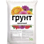 Грунт Цветочный 50 литров Нов-Агро