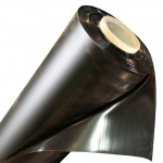 Пленка полиэтиленовая 120мкм 3м рукав черная (100м)