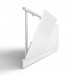 Экран с откидными дверцами 1490*540-580 (Белый) - купить по низкой цене | Remont Doma