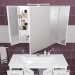 Купить Зеркальный шкаф "Стандарт 80" трельяж фацент в Десногорске в Интернет-магазине Remont Doma