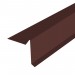 Планка торцевая для "SHINGLAS" PE 70х20х80х15х2000 мм (RAL3005 вишня) Комплектующие для кровли- Каталог Remont Doma