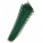 Сетка плетеная "рабица" 50*50*2,5 мм (рулон 1,2*10 м) зеленый