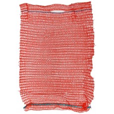 Сетка-мешок 50*80 с завязками вместимость 35-40кг красный