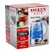 Купить Чайник DELTA LUX DL-1204W корпус из жаропрочного стекла, белый: 2200 Вт, 1,7 л в Десногорске в Интернет-магазине Remont Doma
